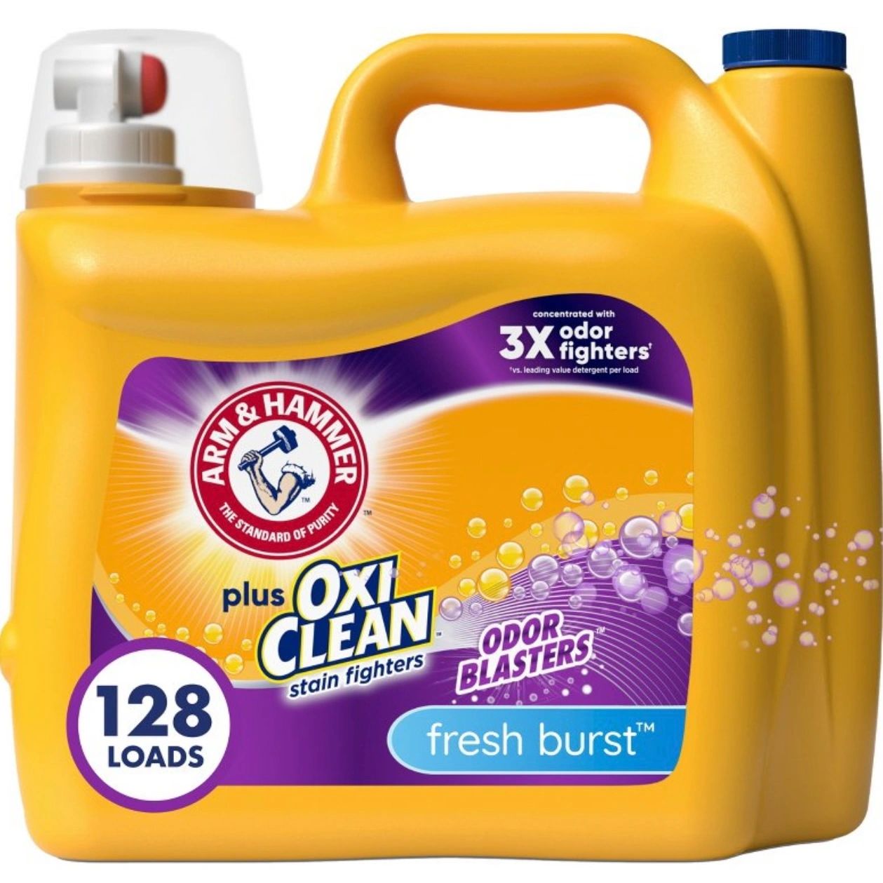 Arm & Hammer Plus OxiClean Odor Blasters Liquid Laundry Detergent - 166.5 fl oz