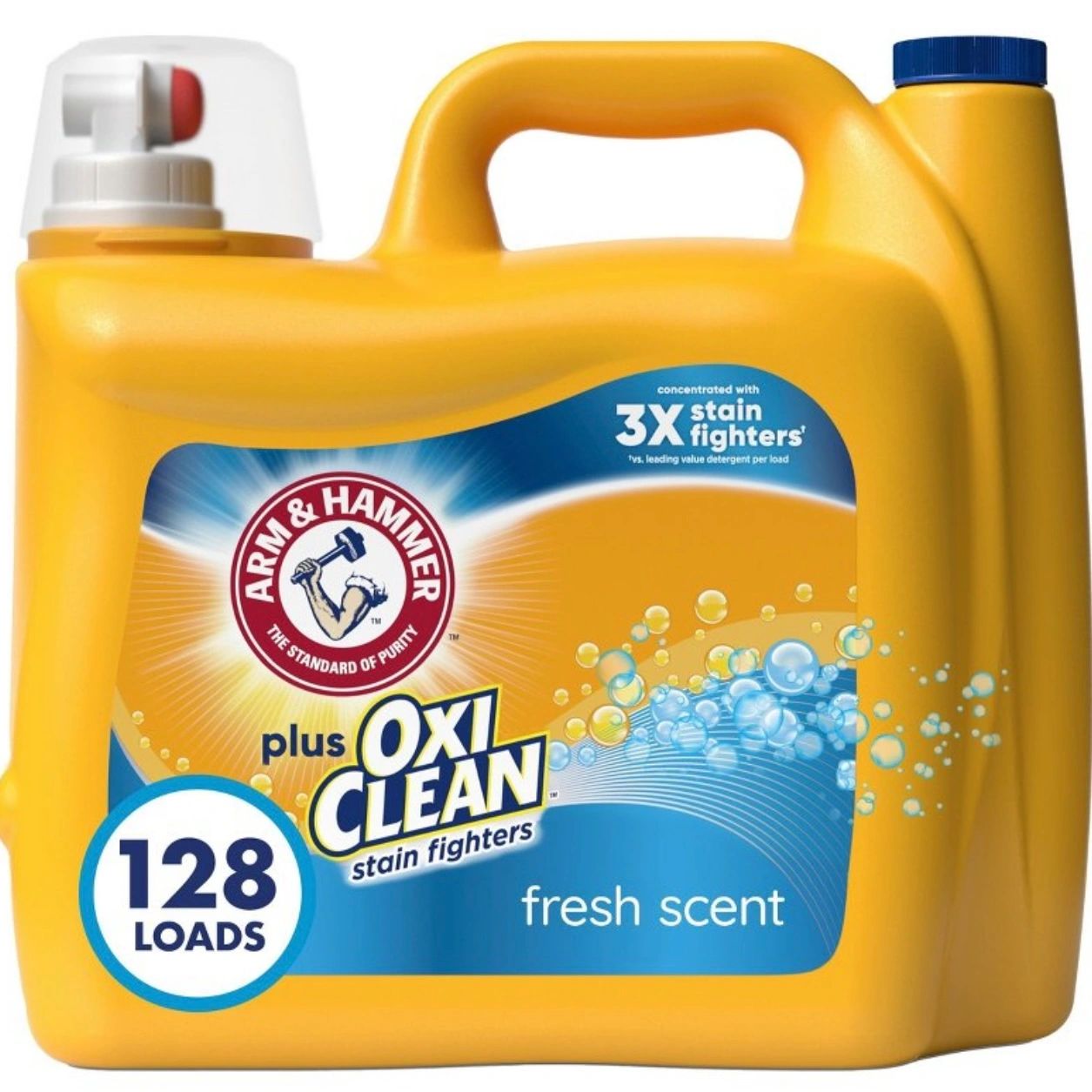 Arm & Hammer OxiClean Fresh Scent Liquid Laundry Detergent - 166.5 fl oz