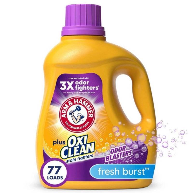 Arm & Hammer Plus OxiClean Odor Blasters Liquid Laundry Detergent - 100.5 fl oz