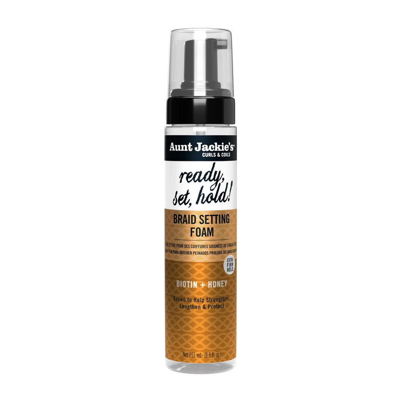 Aunt Jackie Ready, Set, Hold Braid Setting Foam