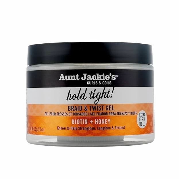Aunt Jackie Biotin + Honey Hold Tight Braid & Twist Gel