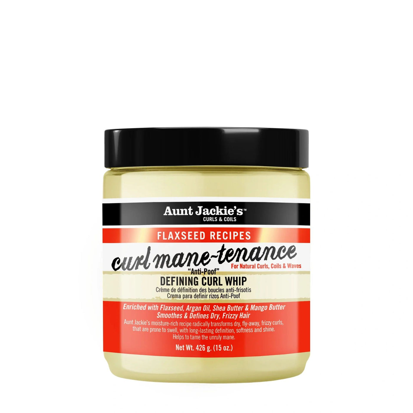 Aunt Jackie Flaxseed Curl Mane-tenance Curl Whip