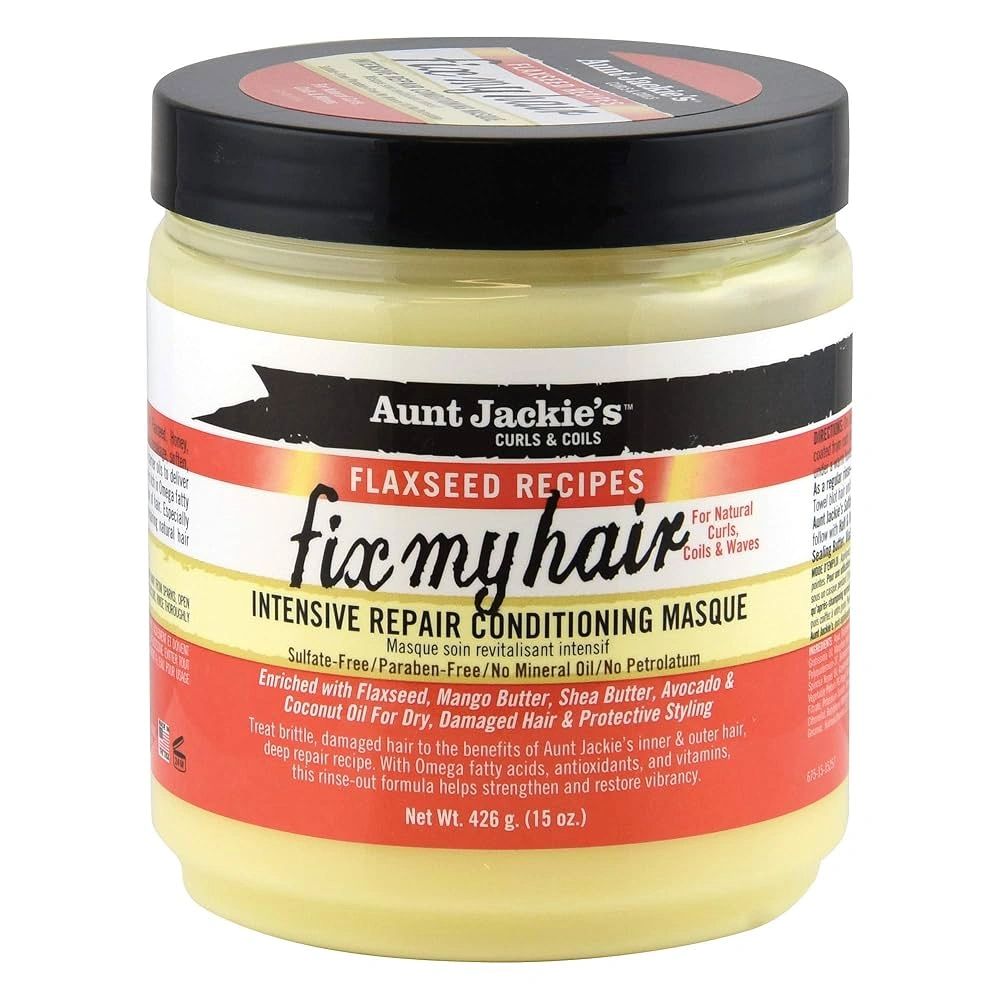 Aunt Jackie Flaxseed Fix My Hair Conditioning Masque