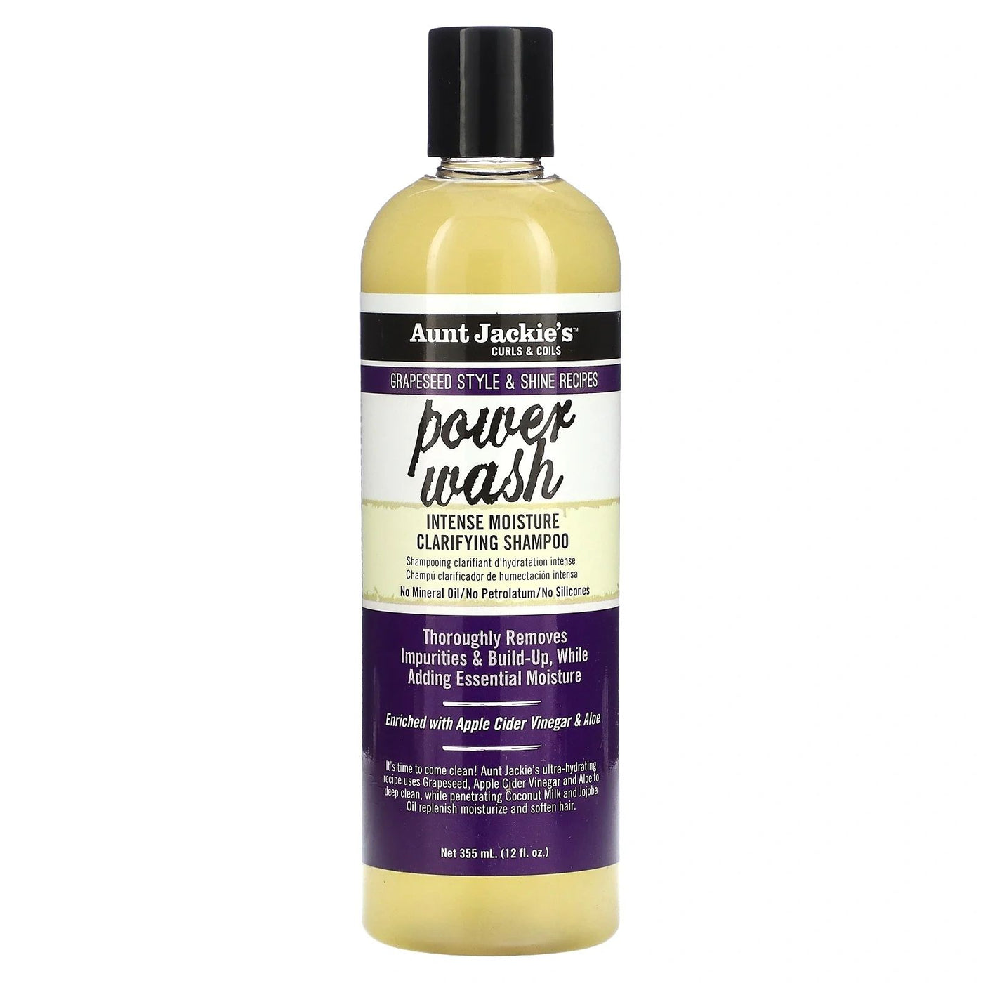 Aunt Jackie Grapeseed Power Wash Shampoo