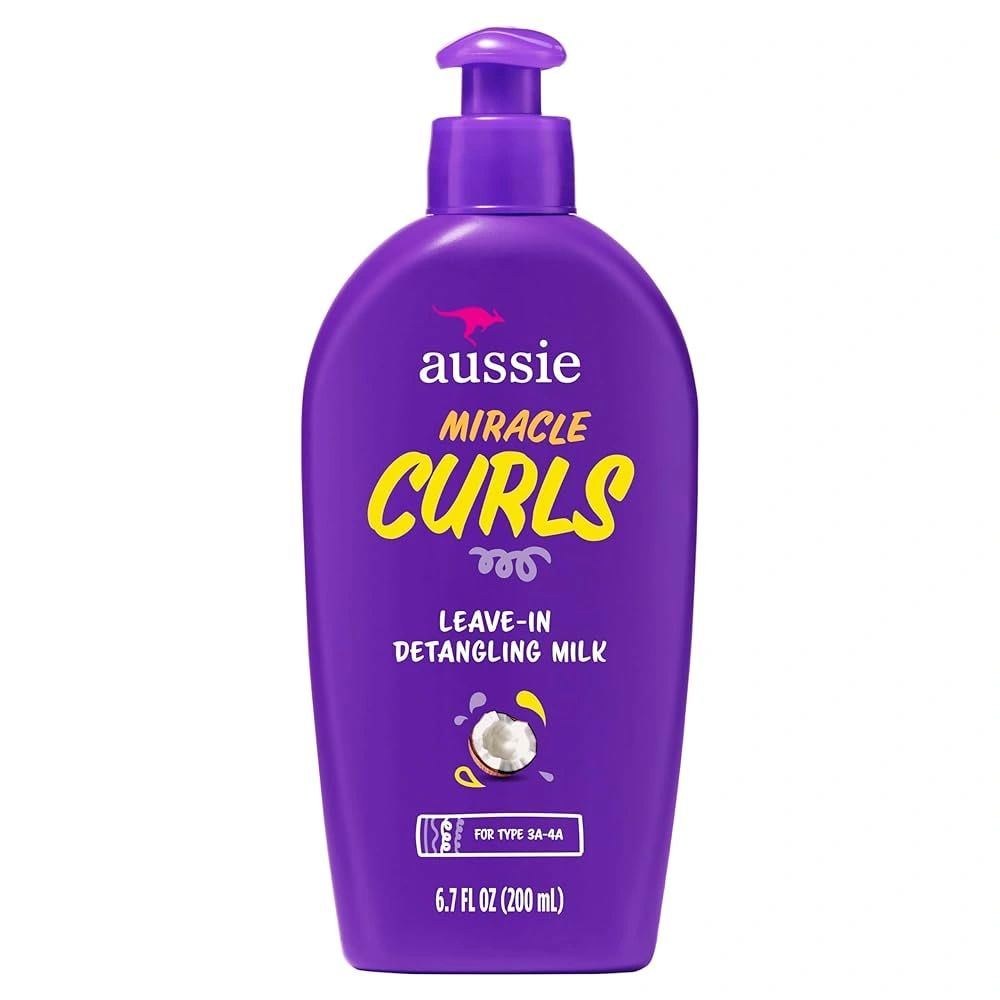 Aussie Miracle Curls Leave-In Detangling Milk