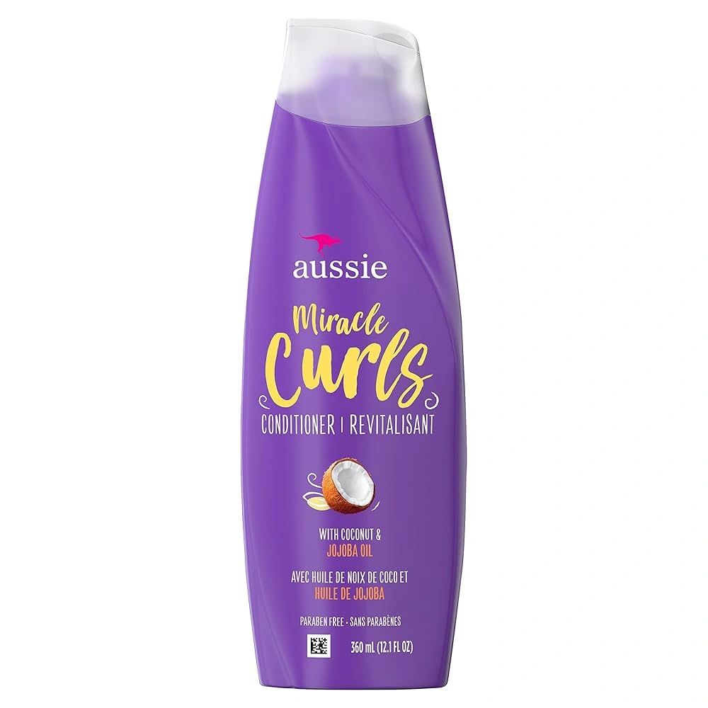 Aussie Miracle Curls Conditioner with Coconut & Jojoba Oil