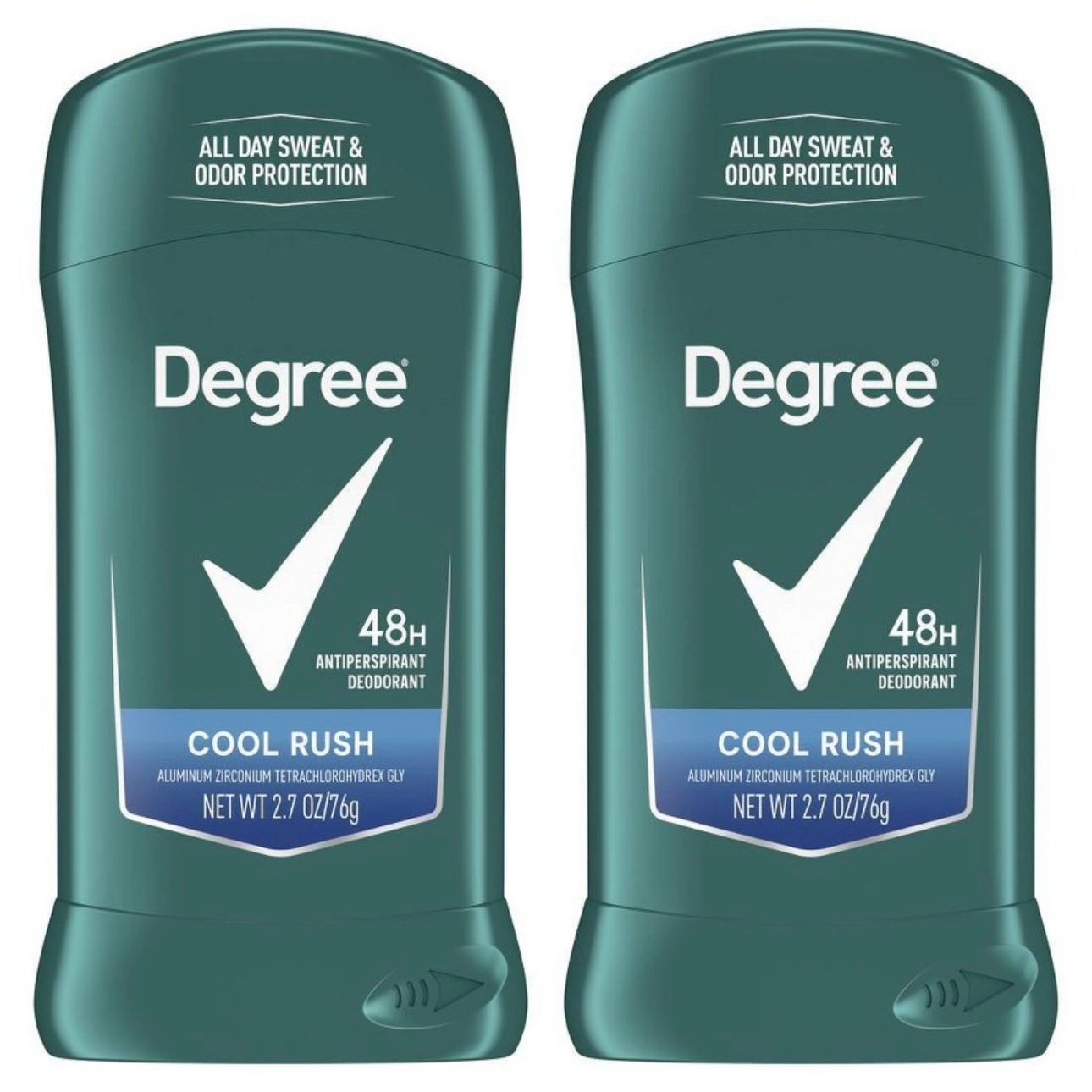 Degree Men Cool Rush 48-Hour Antiperspirant & Deodorant - 2.7oz/2ct