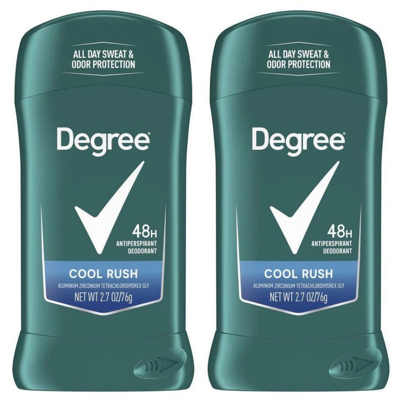 Degree Men Cool Rush 48-Hour Antiperspirant & Deodorant - 2.7oz/2ct
