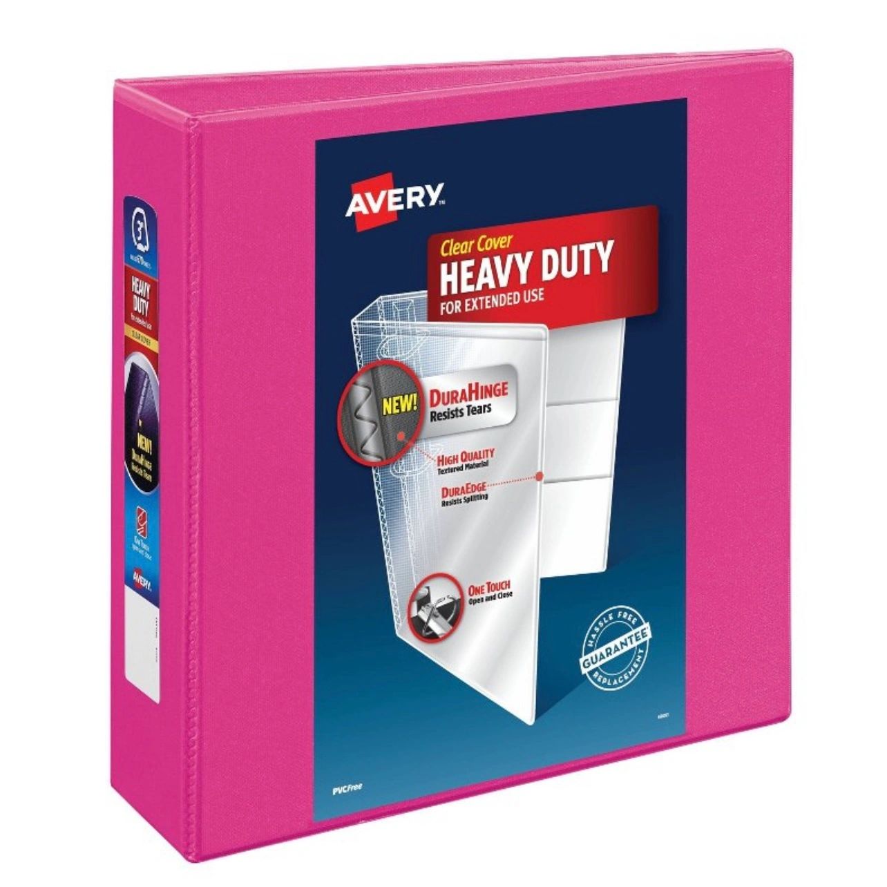 Avery 670 Sheet 3" Ring Binder Pink