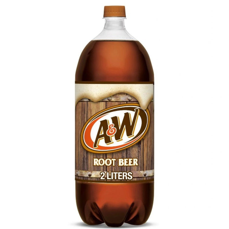 A&W Root Beer Soda - 2 L Bottle