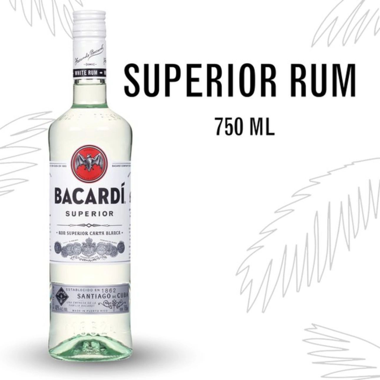 Bacardí® Superior Light Rum