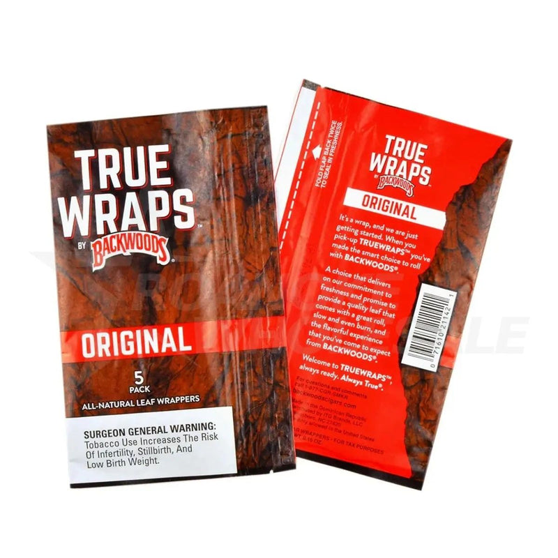 Backwoods True Wraps “Original” 5 Packs