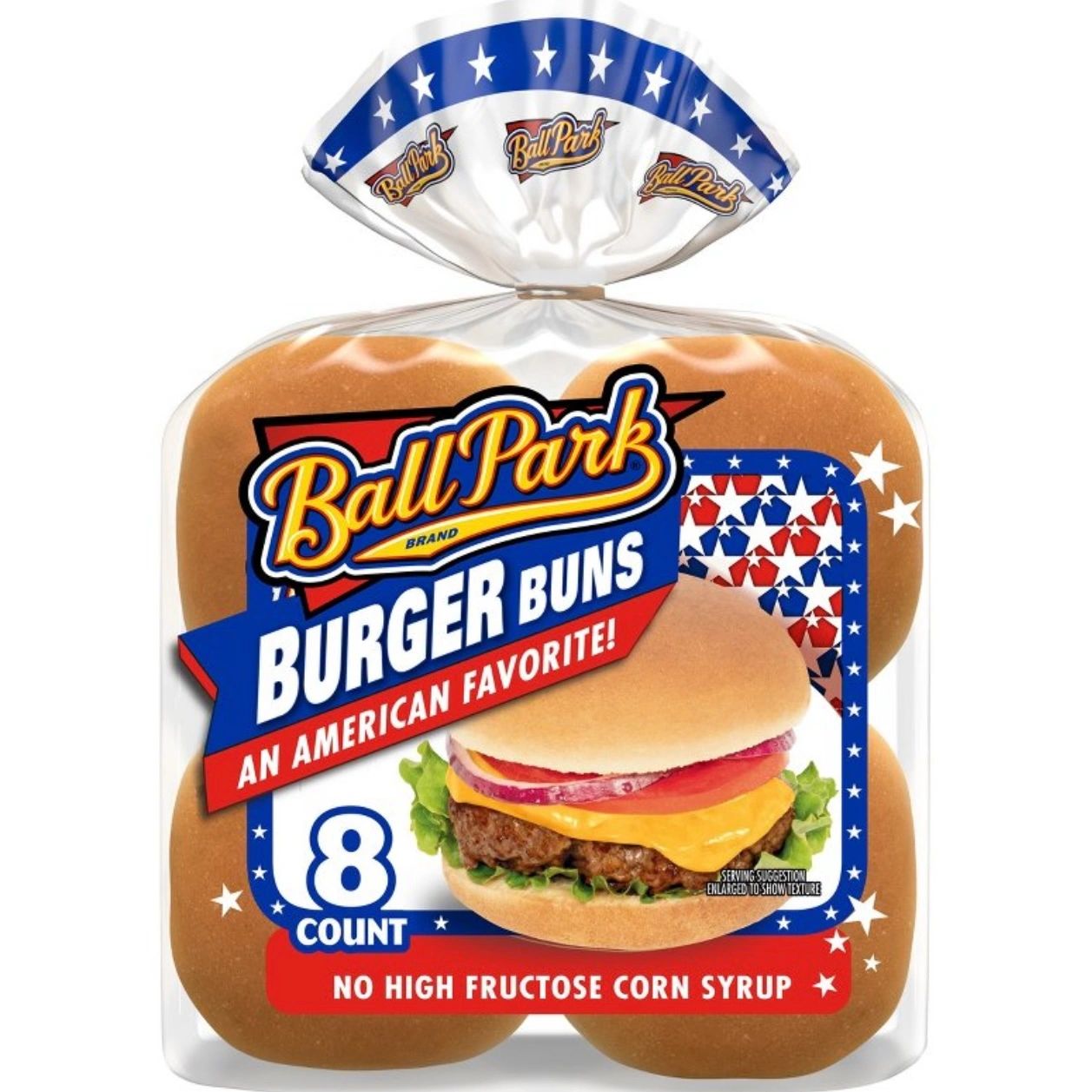 Ball Park Hamburger Buns - 15oz/8ct