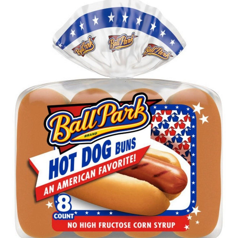 Ball Park Hot Dog Buns - 130z/8pk