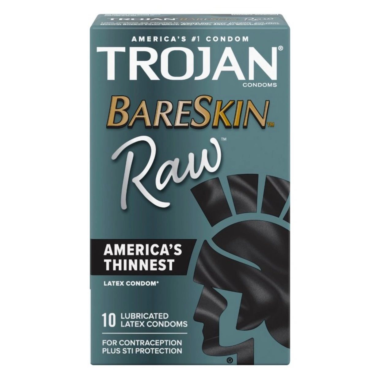 Trojan Bareskin Raw Condoms - 10ct