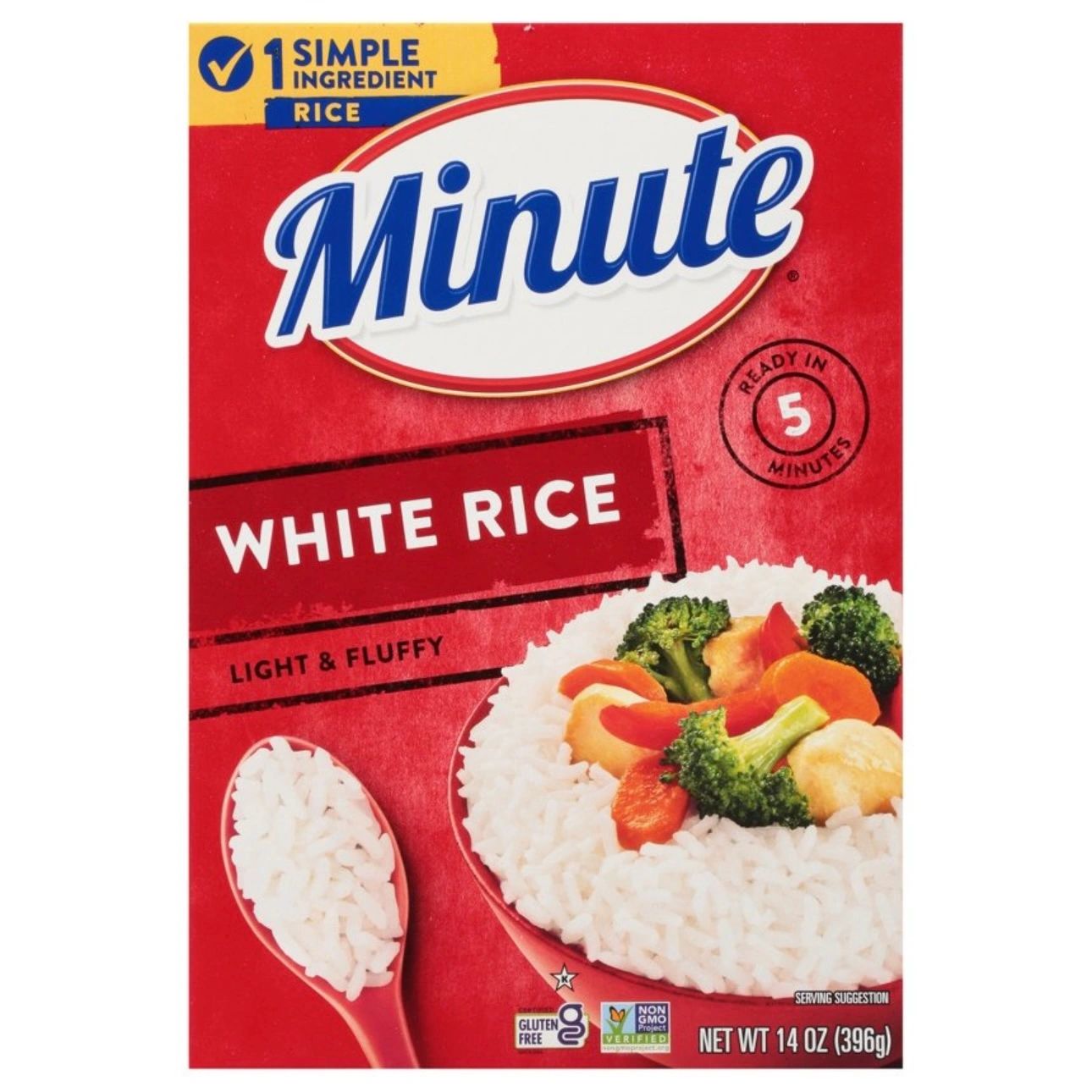 Minute Instant White Rice - 14oz