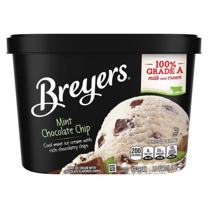 Mint Chocolate Chip Ice Cream - 48oz - Breyers