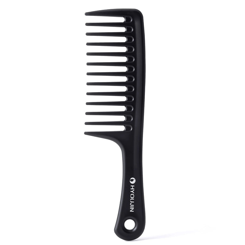 Black Large Wide Tooth Comb