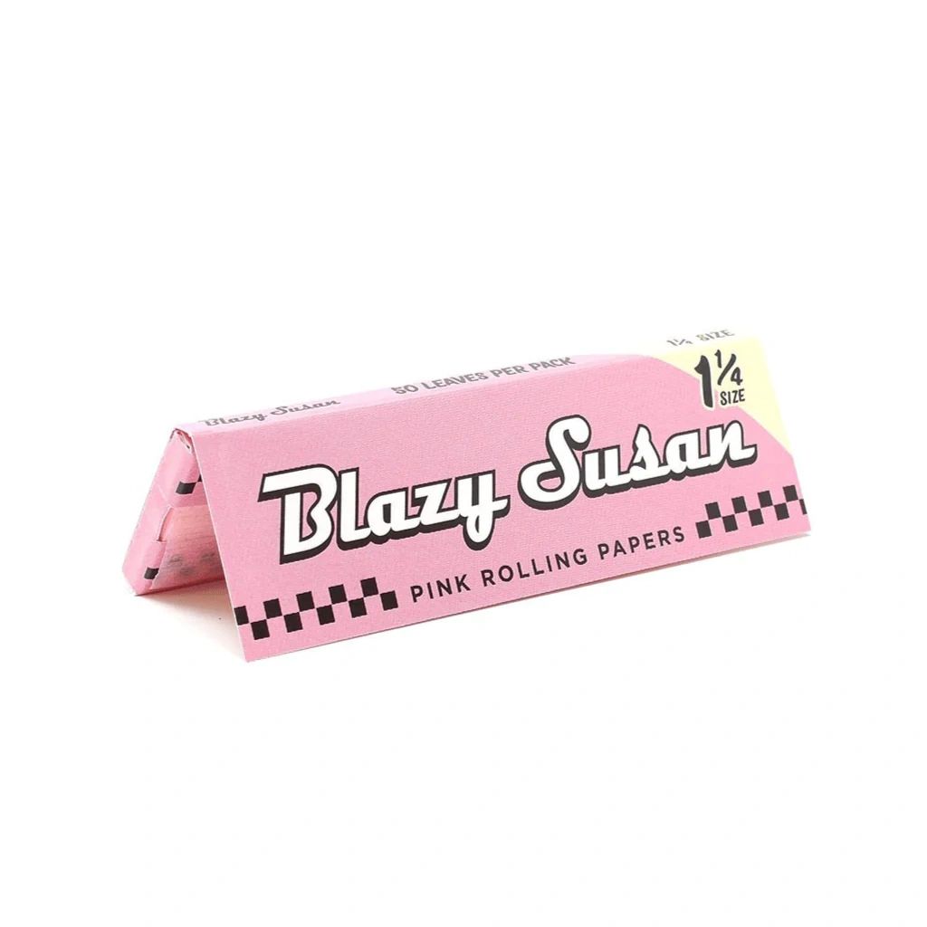 Blazy Susan Rolling Papers - Pink - 1 1/4
