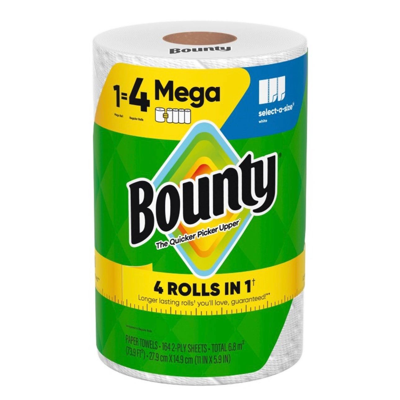 Bounty Select-A-Size White Paper Towels - Mega Roll