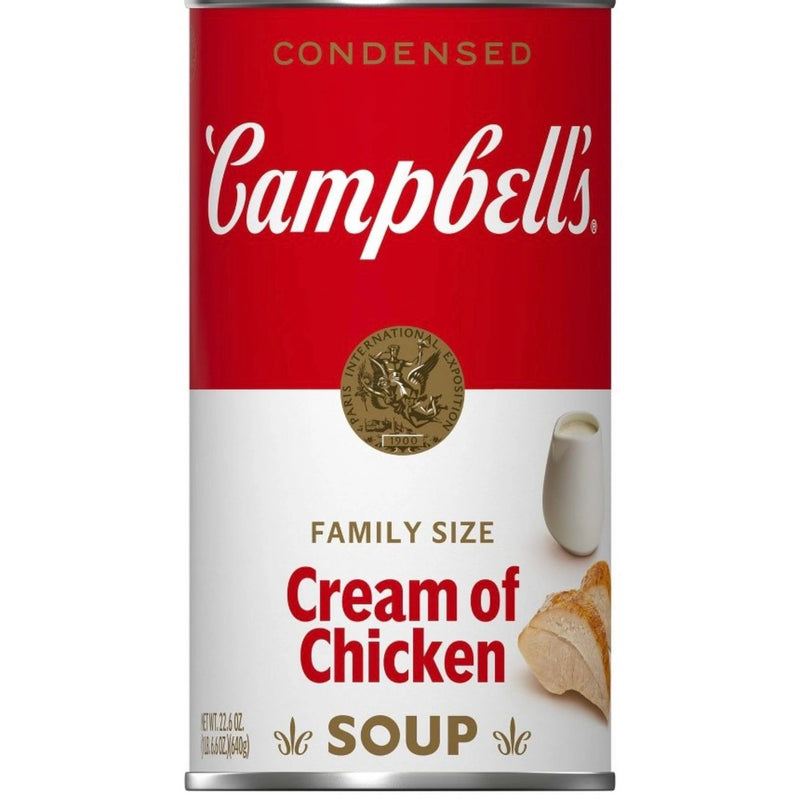 Campbell's Condensed Family Size Cream of Chicken Soup - 22.6oz