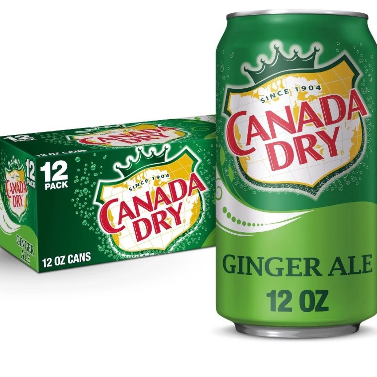 Canada Dry Ginger Ale Soda - 12pk/12 fl oz Cans