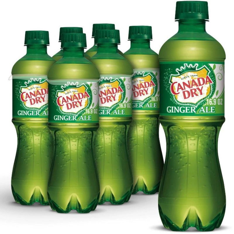 Canada Dry Ginger Ale Soda Bottles - 6pk/ 16.9 fl oz
