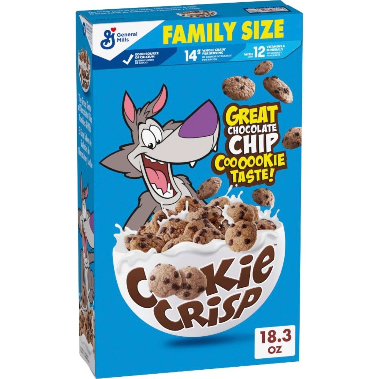 Cookie Crisp Cereal Family Size - 18.3oz - General Mills