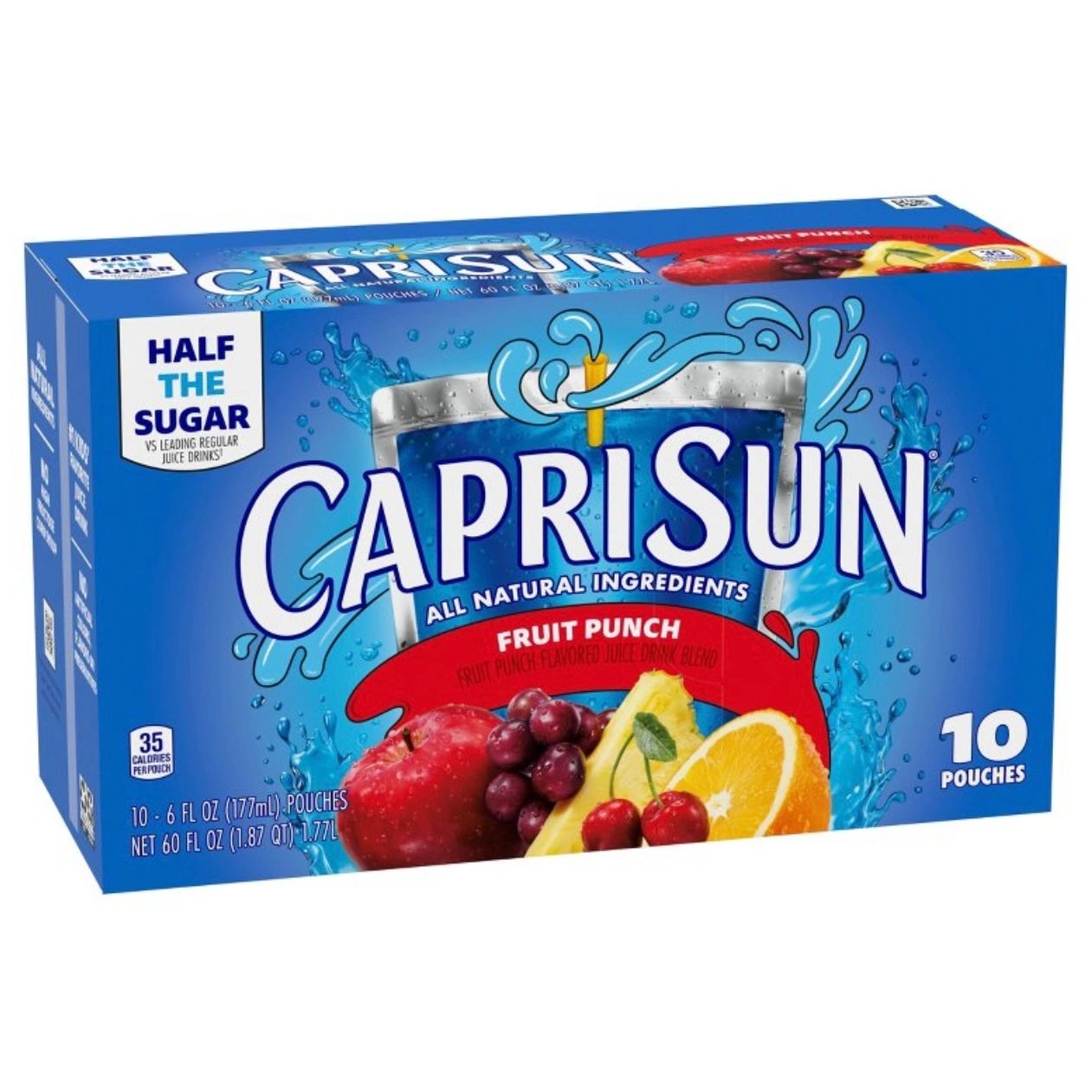 Capri Sun Fruit Punch - 10pk/60 fl oz