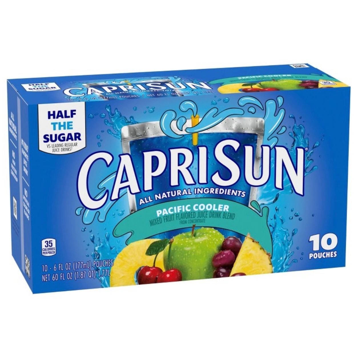Capri Sun Pacific Cooler Juice Pack - 10pk/6 fl oz Pouches