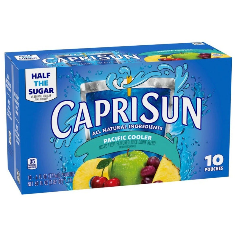Capri Sun Pacific Cooler Juice Pack - 10pk/6 fl oz Pouches
