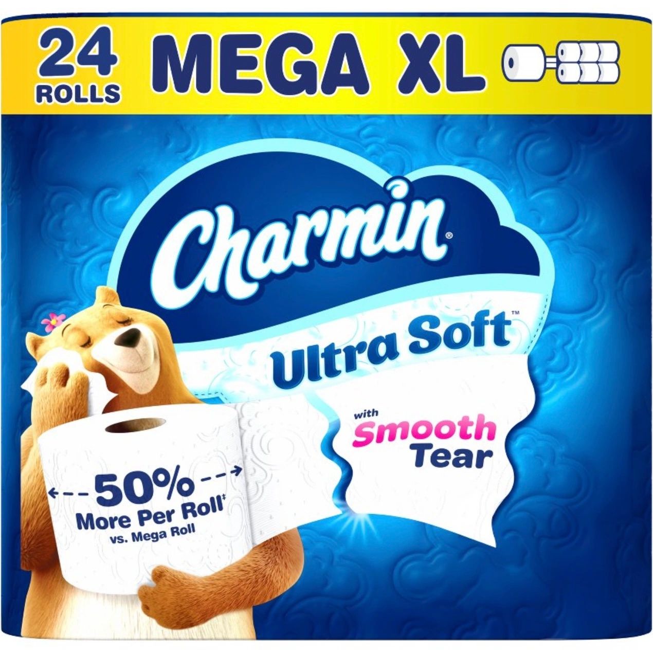 Charmin Ultra Soft Toilet Paper - 24 Mega XL Rolls