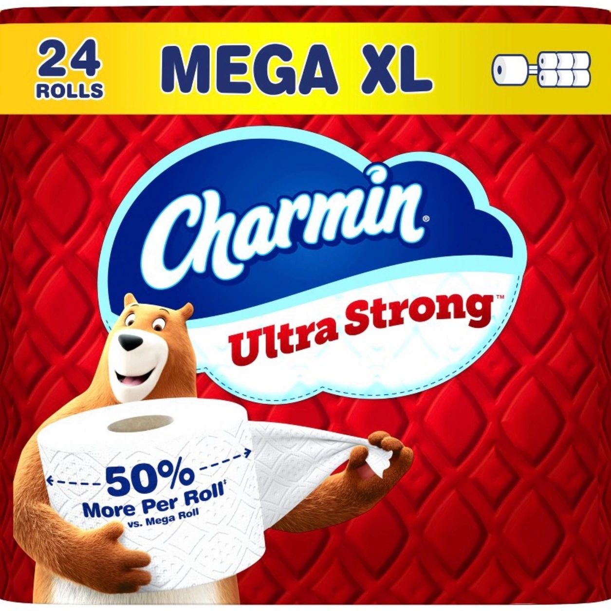 Charmin Ultra Strong Toilet Paper - 24 Mega XL Rolls