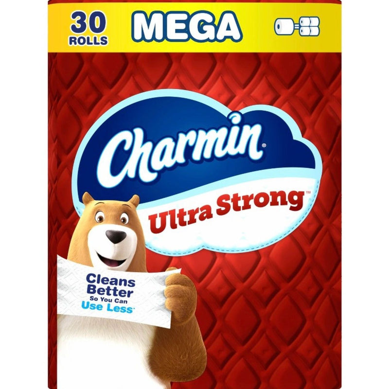 Charmin Ultra Strong Toilet Paper - 30 Mega Rolls