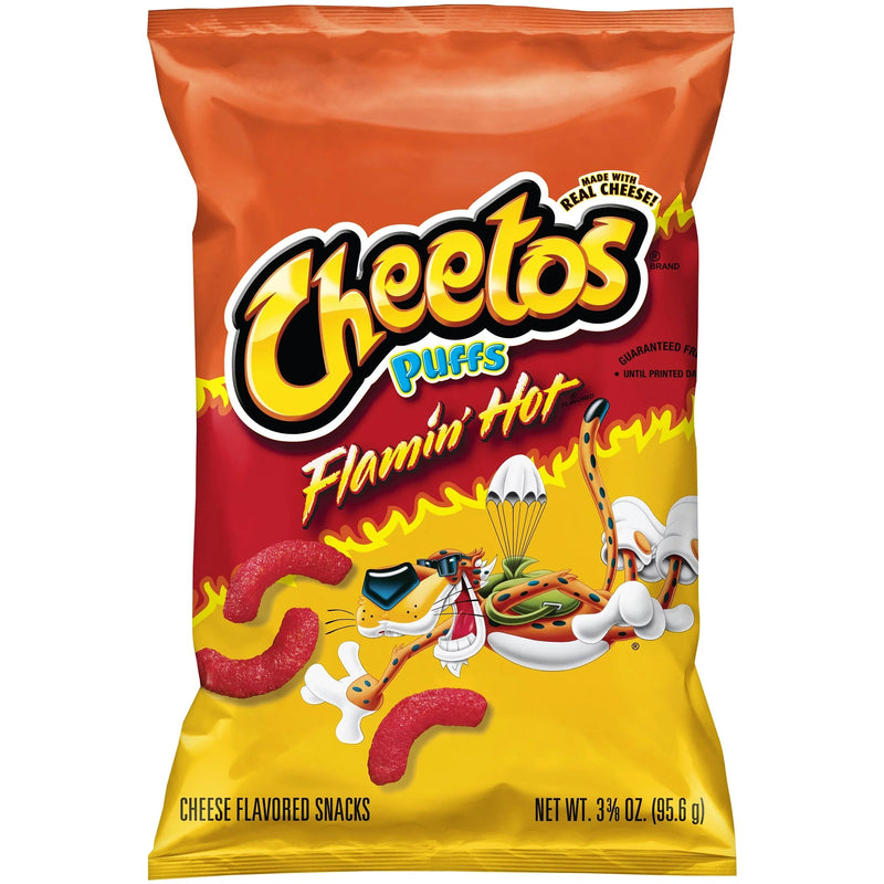 Cheetos Puffs “Flamin Hot”