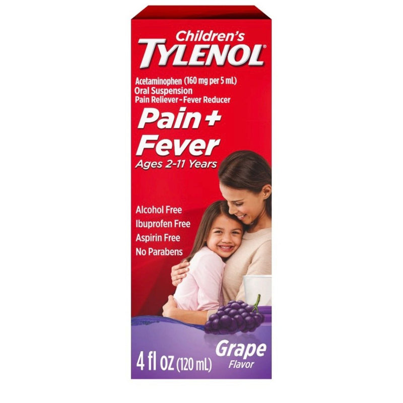 Children's Tylenol Grape Oral Suspension - 4 fl oz