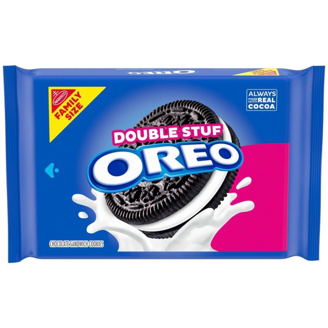 Oreo Double Stuf Cookies - Family Size - 18.71oz