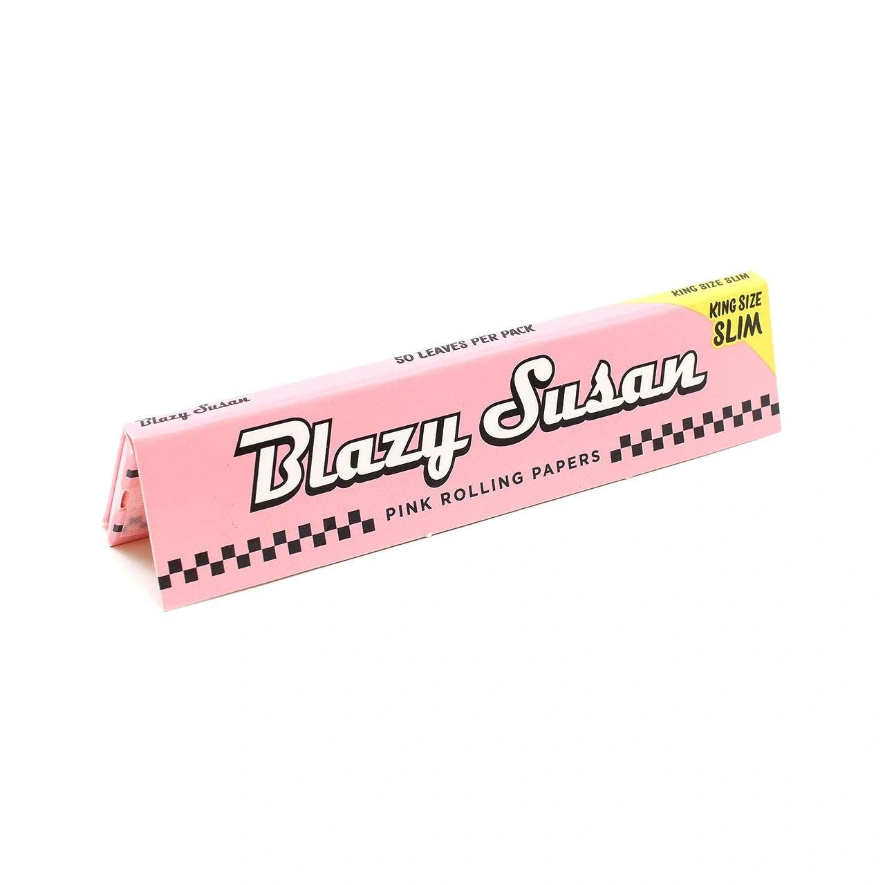 Blazy Susan Rolling Papers - Pink - King Size