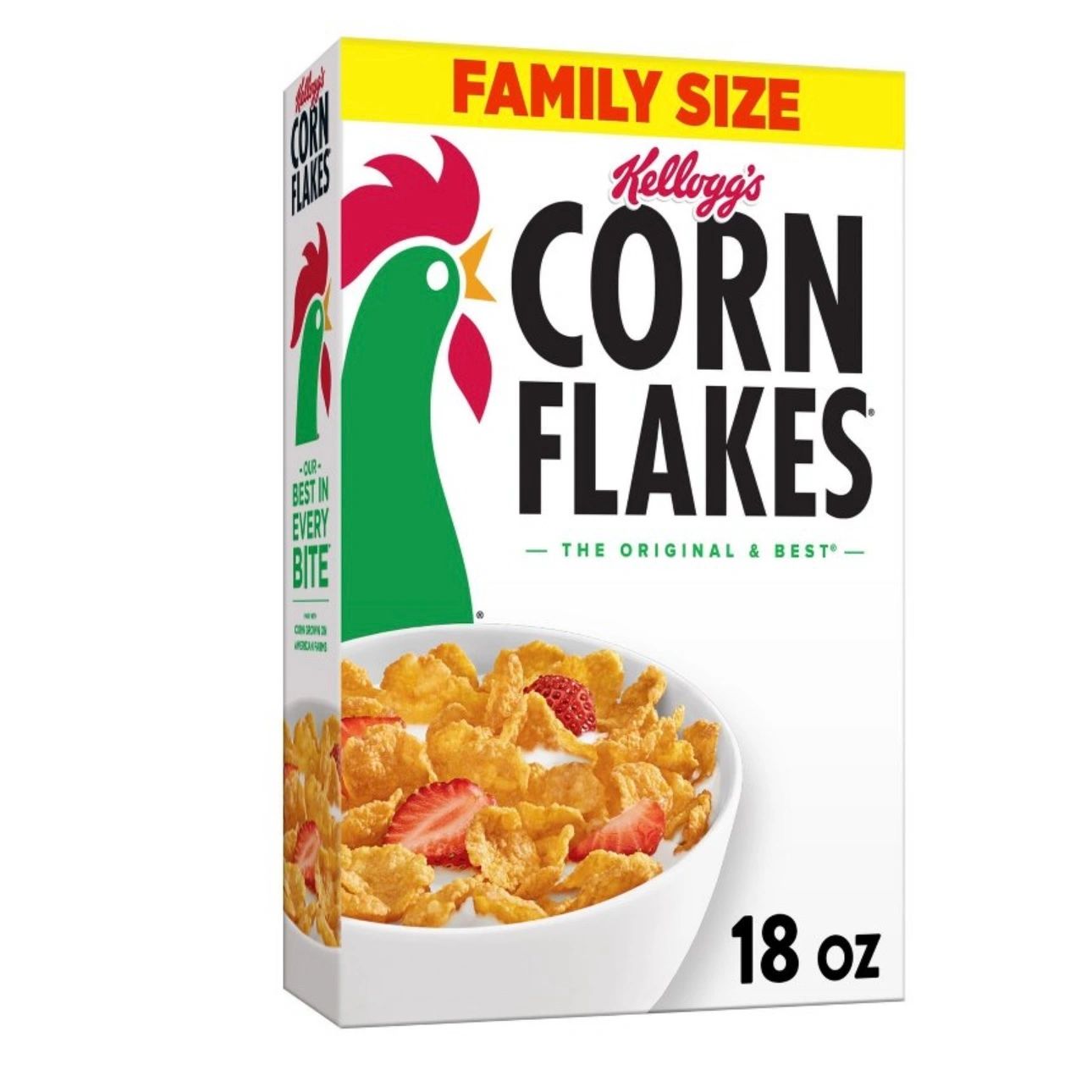Kellogg's Corn Flakes Breakfast Cereal - 18oz