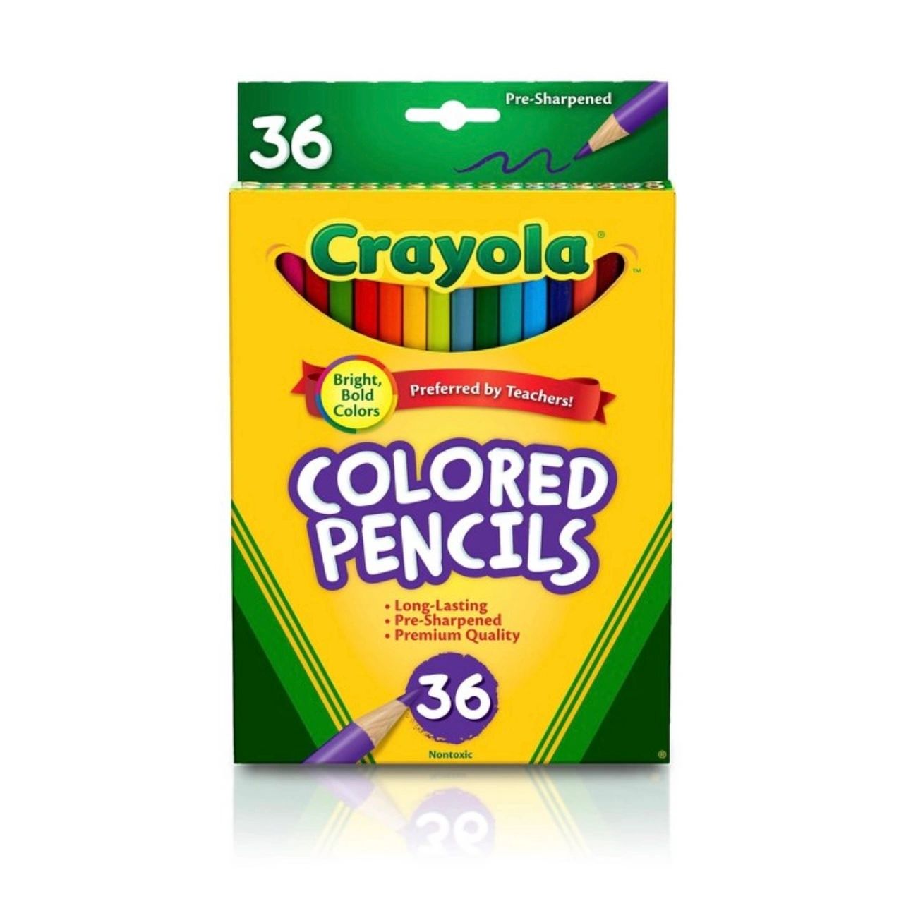Crayola 36pk No.2 Colored Pencils