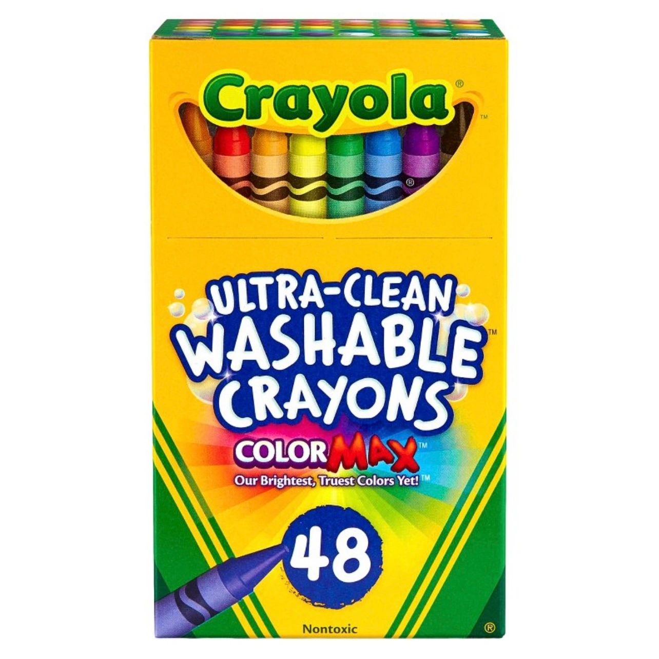 Crayola 48ct UltraClean Crayons Washable