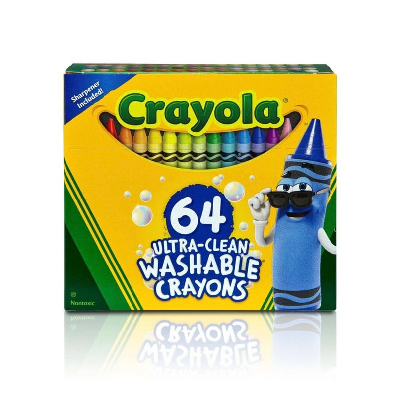Crayola 64ct Ultra Clean Washable Crayons