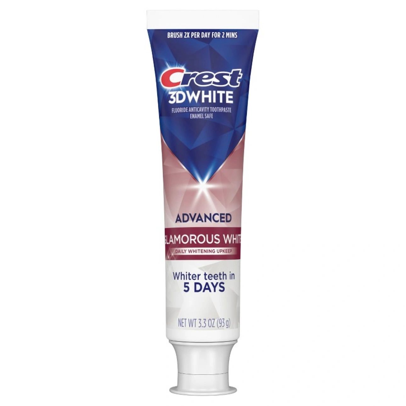 Crest 3D White Advanced Glamorous Teeth Whitening Toothpaste - 3.3oz
