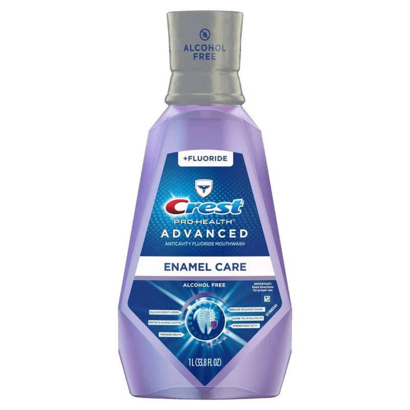 Crest Pro-Health Advanced Mouthwash, Alcohol Free, Enamel Care - 1 L