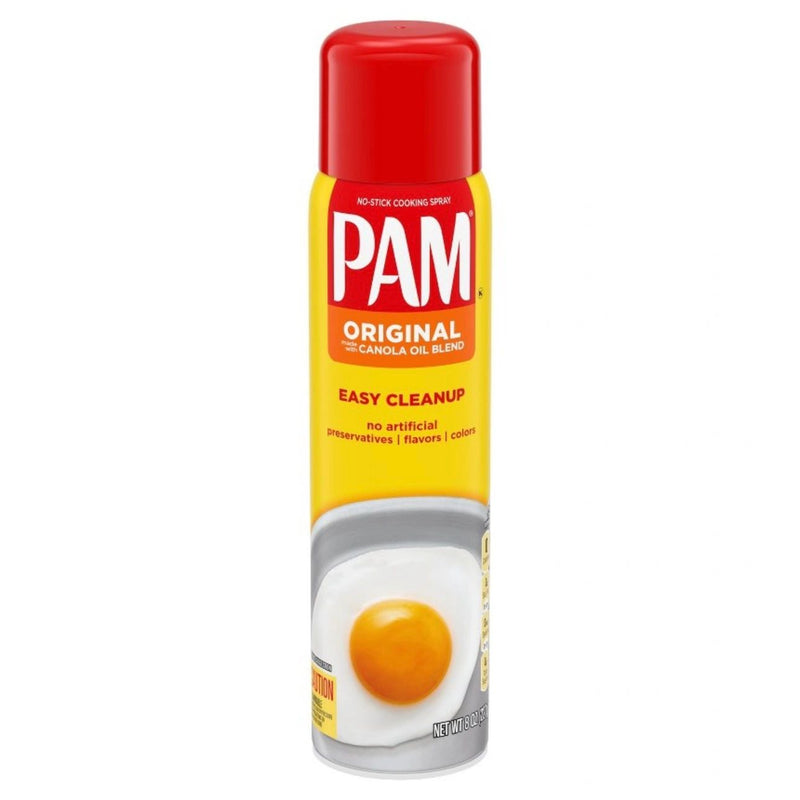 PAM 100% Natural Fat-Free Original Canola Oil Cooking Spray - 8oz