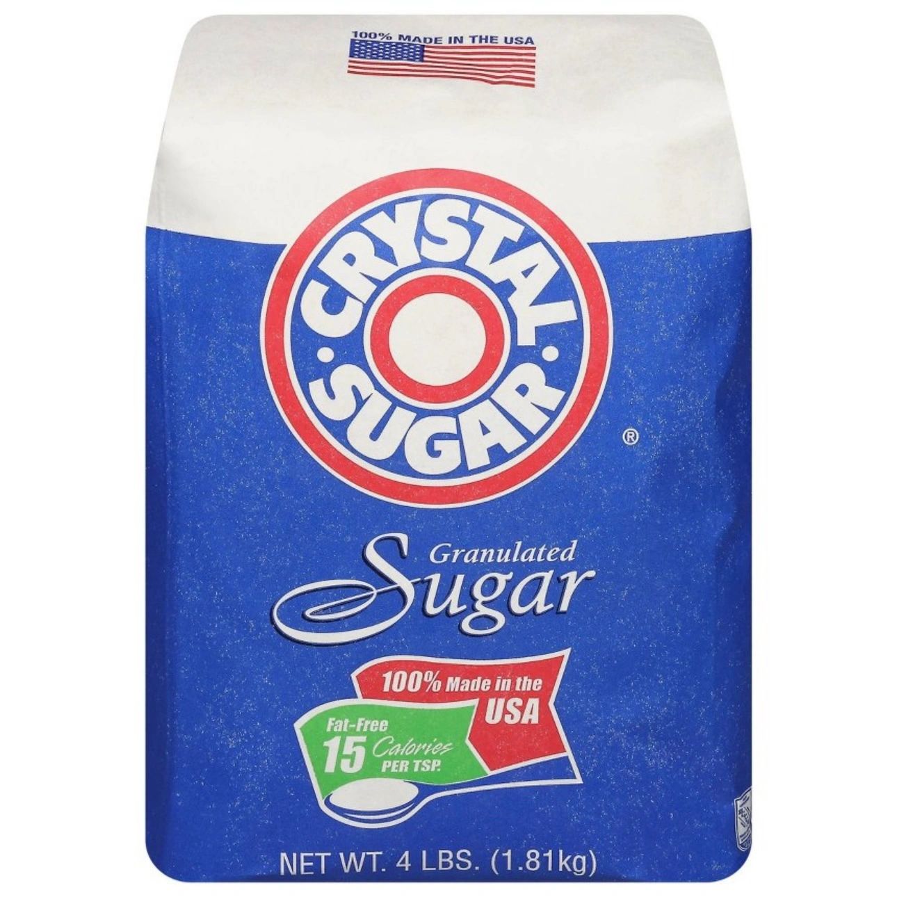 Crystal Granulated Sugar - 4LB