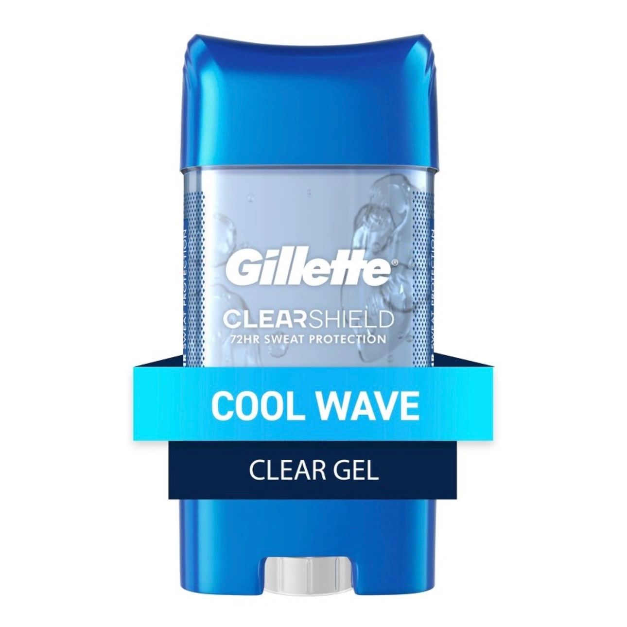 Gillette Clear Gel Antiperspirant Deodorant for Men - Cool Wave - 3.8oz