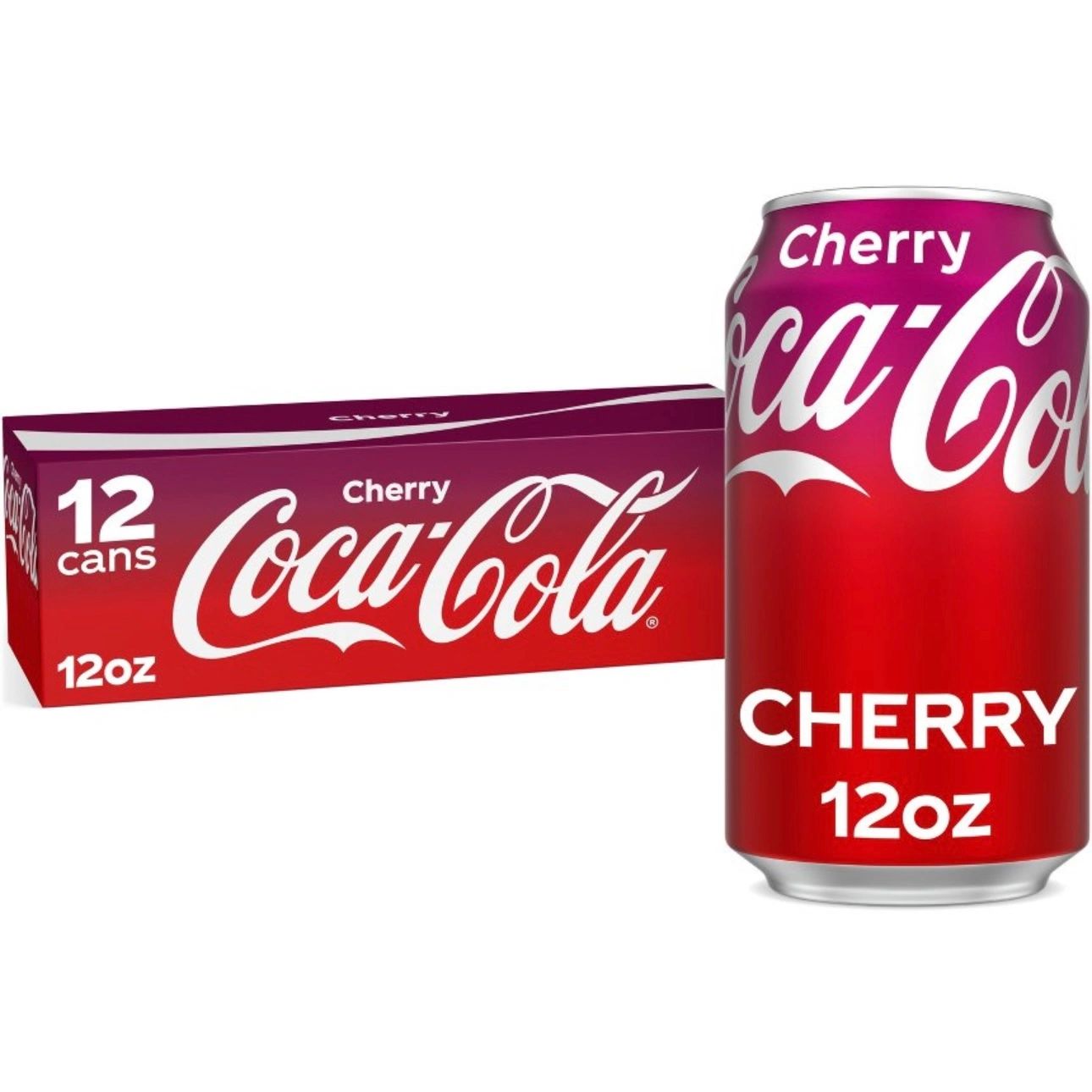 Coca-Cola Cherry Soda - 12pk/12 fl oz Cans