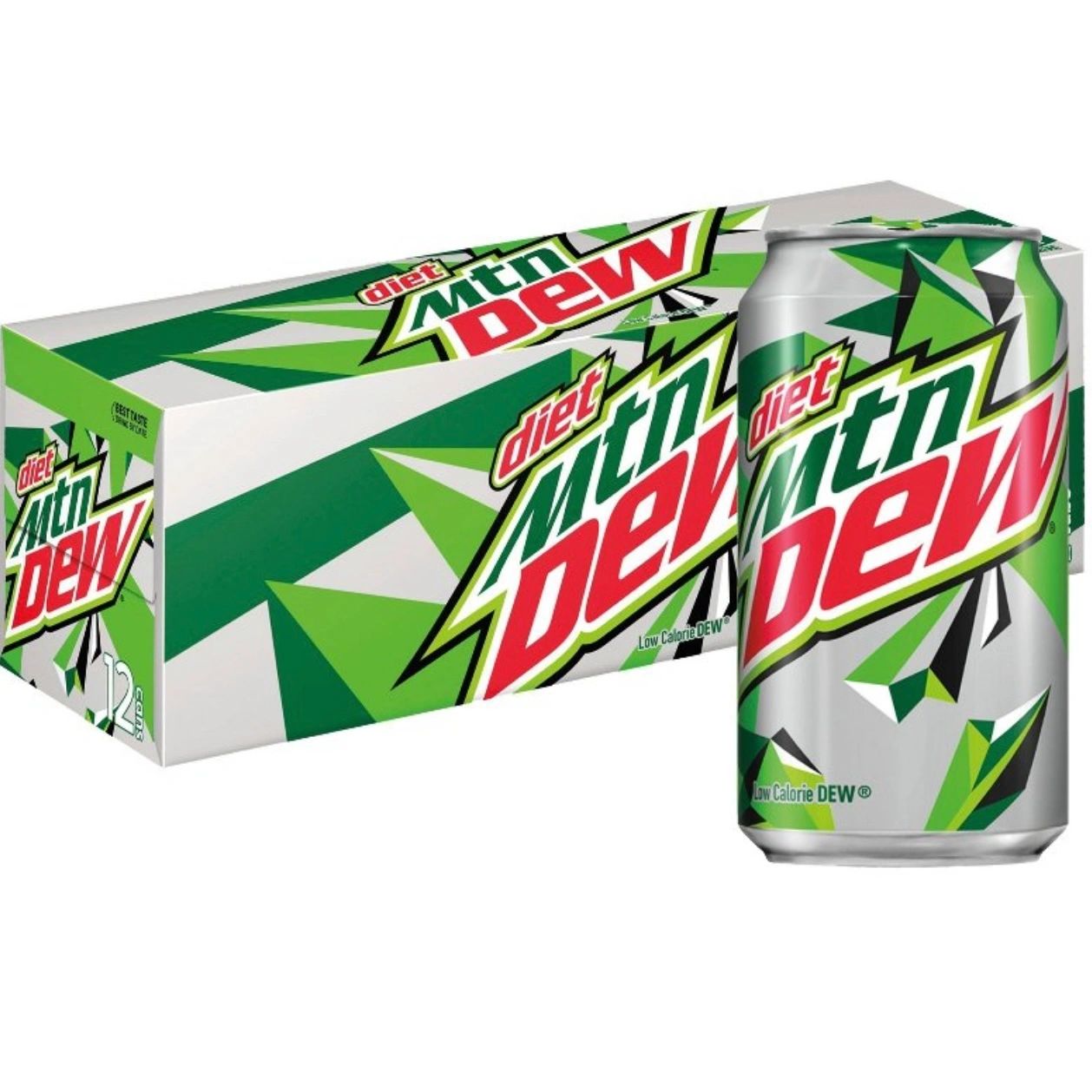 Diet Mountain Dew Citrus Soda - 12pk/12 fl oz Cans