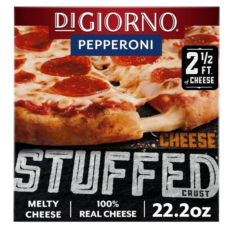 DiGiorno Pepperoni Frozen Pizza with Cheese Stuffed Crust - 22.2oz